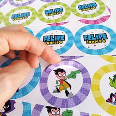 Imagen de PLANCHA DE STICKERS - TEMÁTICA A ELECCIÓN