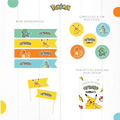 TEMÁTICA POKEMON - comprar online