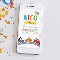 TEMÁTICA TRANSPORTES - Lorenza Diseño