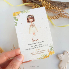 Imagen de ESTAMPITA COMUNIÓN MODELO CAMILA