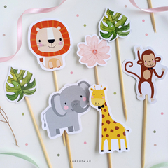 Imagen de TEMÁTICA SELVA NENA - COLORES PASTELES