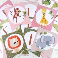 TEMÁTICA SELVA NENA - COLORES PASTELES - comprar online