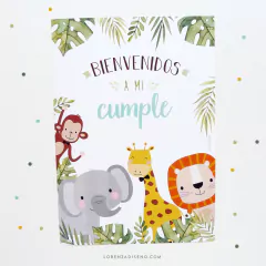 CARTEL LÁMINA CHICO - TEMÁTICA A ELECCIÓN en internet