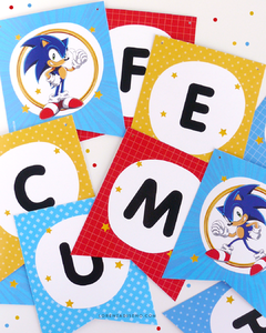BANDERIN FELIZ CUMPLE - TEMÁTICA A ELECCIÓN - comprar online