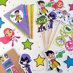 KIT IMPRIMIBLE - TEEN TITANS en internet