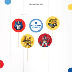 TEMÁTICA TRANSFORMERS - tienda online