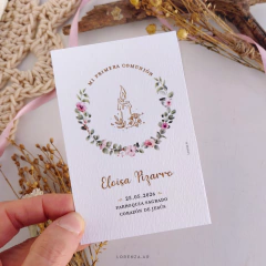 ESTAMPITA COMUNIÓN MODELO ELOISA VELA - comprar online