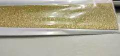 18 CINTAS BRILLOSAS DORADAS. 250x9mm. Para lucky star en internet