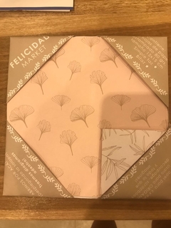 20 hojas GINKO 15x15cm bifaz. Felicidad - comprar online