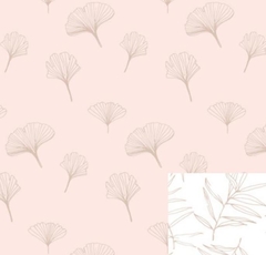20 hojas GINKO 15x15cm bifaz. Felicidad