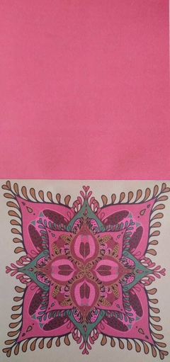 120 hojas BLOCK ARMENIA 15x15cm, bifaz liso. Marca Erquita