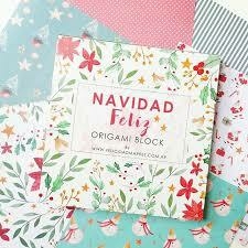 120 hojas BLOCK NAVIDAD FELIZ 15x15cm, simple faz. Felicidad