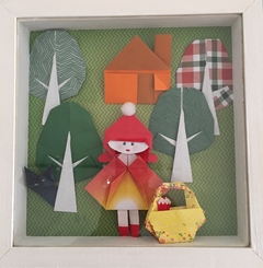 Cuadro Caperucita Roja 30x30cm