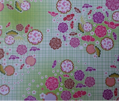 52 hojas CHIYO ESTILO JAPONES ECONOMICO 15x15cm simple faz. Daiso en internet