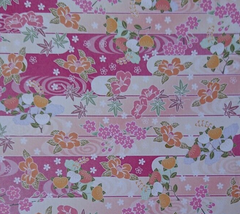 52 hojas CHIYO ESTILO JAPONES ECONOMICO 15x15cm simple faz. Daiso
