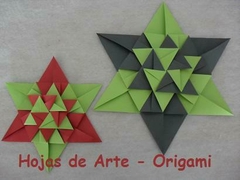 ORIGAMI NAVIDEÑO LOS JUEVES Y VIERNES de NOVIEMBRE 2024. PRESENCIAL. Contacto (11) 5408-8336 Lucia - Hojas de Arte Origami
