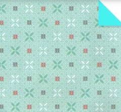 20 hojas ESTRELLA 4 PUNTAS bifaz 15x15cm- Jong ie Nara - comprar online