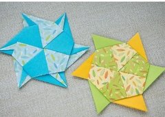Papel RAMAS TEXTURADAS 15x15cm 10 hojas bifaz 15x15cm - Hojas de Arte Origami