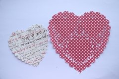 Blondas en formato de corazon. Decoracion día de los enamorados. DAISO - comprar online