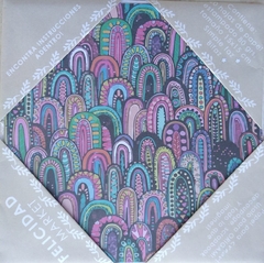 120 hojas BLOCK MARRAKESH 15x15cm, Bifaz. Felicidad en internet
