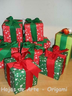 ORIGAMI NAVIDEÑO LOS JUEVES Y VIERNES de NOVIEMBRE 2024. PRESENCIAL. Contacto (11) 5408-8336 Lucia - tienda online