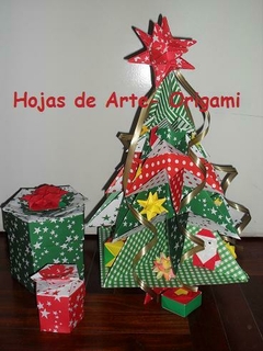 ORIGAMI NAVIDEÑO LOS JUEVES Y VIERNES de NOVIEMBRE 2024. PRESENCIAL. Contacto (11) 5408-8336 Lucia - Hojas de Arte Origami