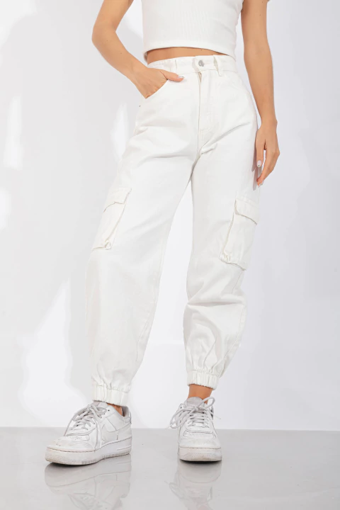 Art.3536 Babucha Cargo Crudo