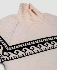Sweater con cuello polera (S LAKE) en internet