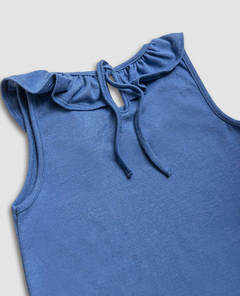 Musculosa c/ volados (R PANI) - comprar online