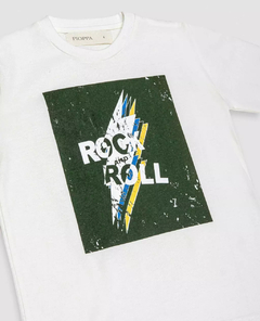 REMERA CON ESTAMPA CENTRAL (R ROLL) - Boho Kids