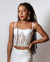 Corselet Fancy Branco - QA Brand | Para Mulheres Livres. 