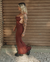 Vestido Ayla Marrom Chocolate - comprar online