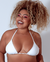 Top Bikini Gisele Comfy Branco - comprar online