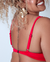 Top Bikini Nina Vermelho na internet