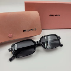 Oculos de Sol e p/Grau Miu-Miu Retangular M11z cores variadas - comprar online