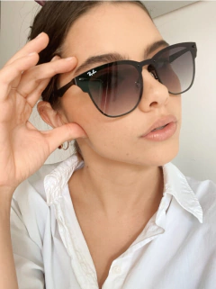 oculos de sol Ray-Ban Blaze Clubmaster Espelhado - comprar online