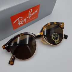 Oculos de Sol Ray-Ban Clubround RB4246 de Cristal