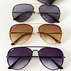 Oculos de Sol Ray-ban Aviador Blaze Lançamento na internet