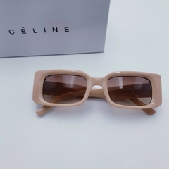 Oculos de sol Feminino Celine Retrô Retangular - M&M Acessorios