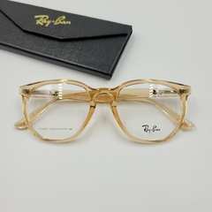Óculos Armação P/Grau Ray-Ban Hexagonal Acetato Cores Variadas - M&M Acessorios