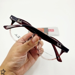 Óculos Armação P/Grau Ray-Ban Highstreet Acetato Cores Variadas na internet