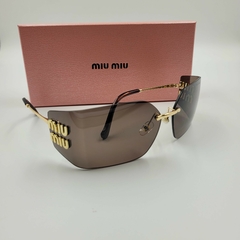 Oculos de sol Miu Miu Mu54 Virgínia Lançamento - M&M Acessorios