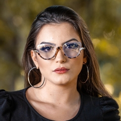 Oculos Armação p/grau Fendi meio aro