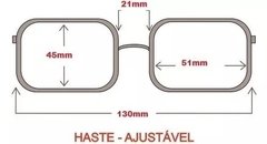 Imagem do Kit C/3 Oculos De Sol Ray-Ban Hexagonal De Cristal Frete gratis