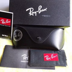 Kit Caixa Case Estojo P/ Oculos Ray-Ban Tech na internet