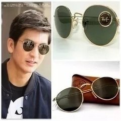 Kit C/2 Oculos De Sol Ray-Ban Round De Cristal Cores Variadas - M&M Acessorios