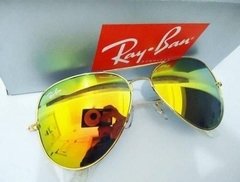 Imagem do Oculos De Sol Ray-Ban Aviador Classico De Cristal Cores Variadas