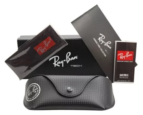 Kit Caixa Case Estojo P/ Oculos Ray-Ban Tech