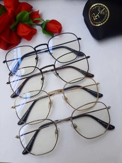 Oculos armação p/grau Ray-Ban Hexagonal 51mm