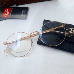 Óculos Armação p/Grau Ray-Ban Round Redondo RB5971